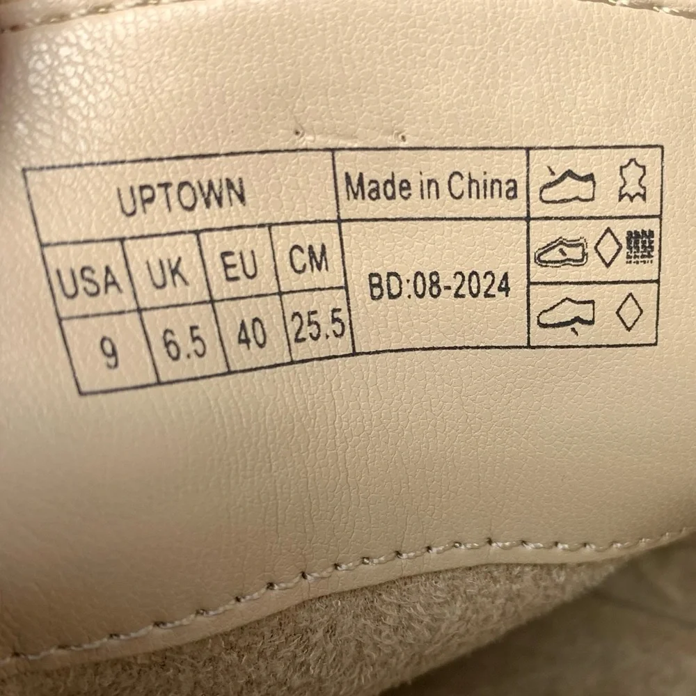 Vionic Uptown Hybrid Sand Suede Lug Sole Comfort Loafers 9 Classic Preppy Sporty - Picture 11 of 15